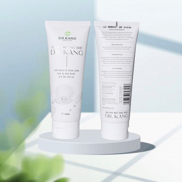 Sữa Rửa Mặt Thảo Dược Dr.Kang